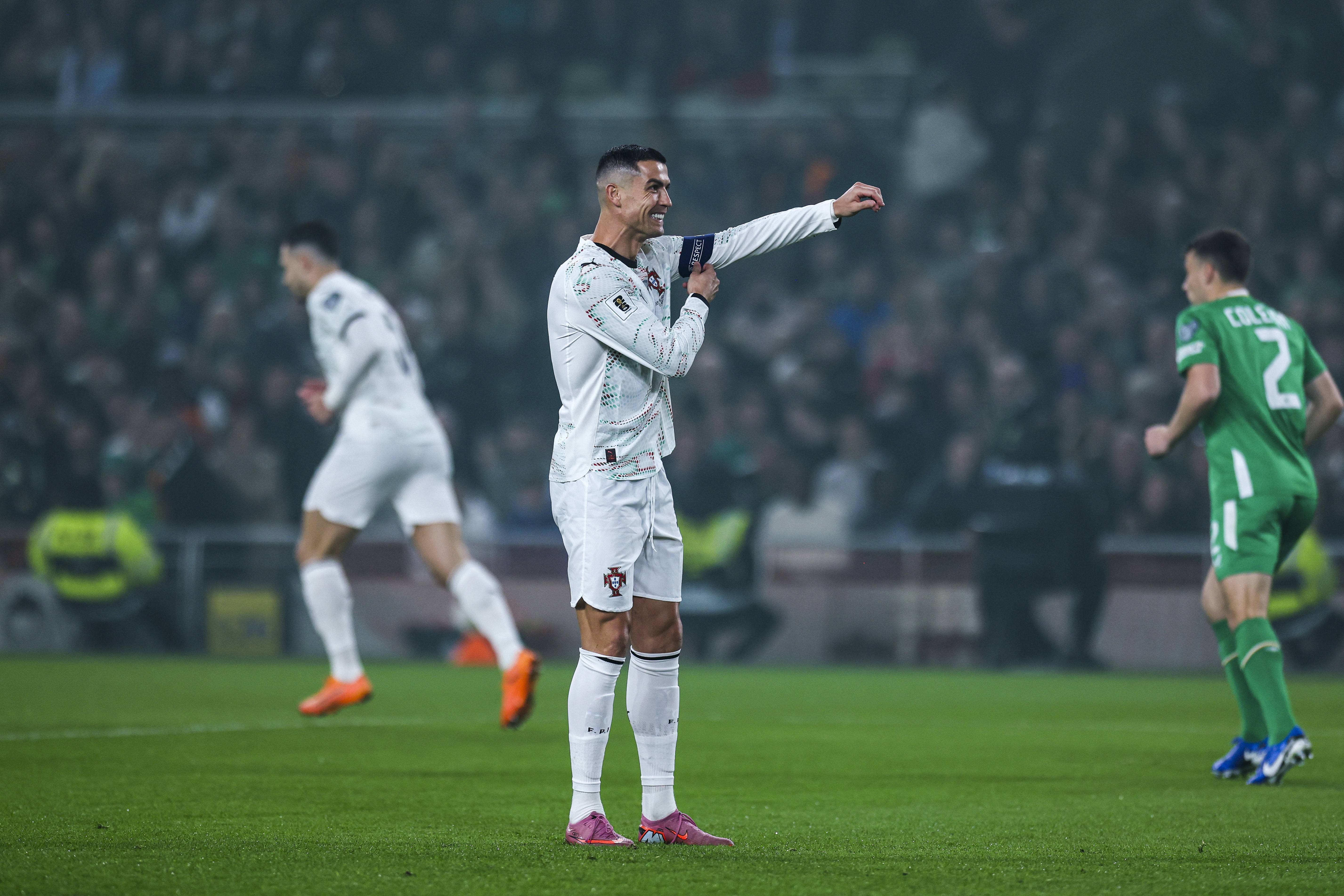 （外代二线）足球——世界杯预选赛：爱尔兰胜葡萄牙